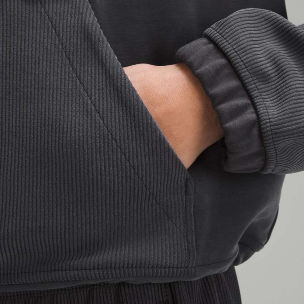 Lululemon Brushed Softstreme Ribbed Half Zip - Picture 7 of 13
